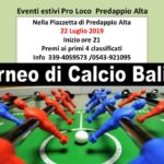 Torneo di calcio balilla