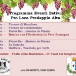 Eventi estivi 2019